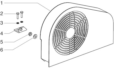 Powrtwin 12000gh Belt Guard Assembly Diagram and Parts List for 12000GH  Titan Paint Sprayer