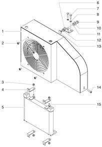 Powrliner 8900xlt Sp Belt Guard Assembly Diagram and Parts List for 8900XLTSP  Titan Paint Sprayer