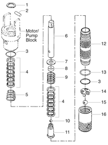 Powrtwin 4900gh Fluid Section Diagram and Parts List for 4900GH  Titan Paint Sprayer