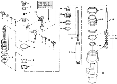 Powrtwin 12000gh Hydraulic Motor Diagram and Parts List for 12000GH  Titan Paint Sprayer