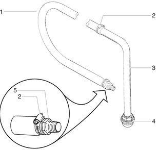 Powrliner 8900xlt Sp Siphon Hose Assembly (P/N 103-842) Diagram and Parts List for 8900XLTSP  Titan Paint Sprayer