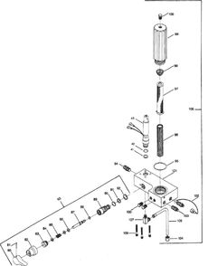 Elite G55 Filter Block Diagram and Parts List for ELITE-G55  Titan Paint Sprayer