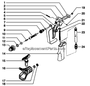 Page A Diagram and Parts List for LX-80PLATINUM 584-100 Titan Sprayer