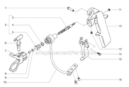 Page A Diagram and Parts List for S-5  Titan Sprayer