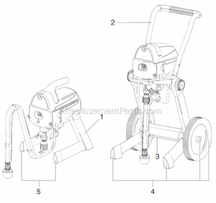 Part Location Diagram of 0516700 Titan Piston Repair Kit