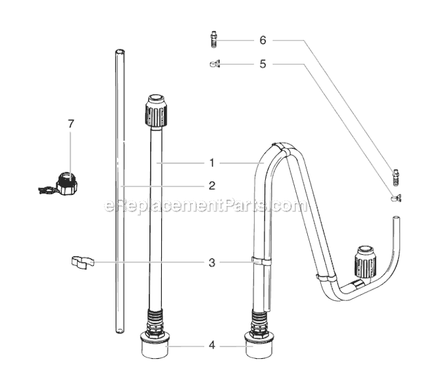Page C Diagram and Parts List for XL295  Titan Sprayer