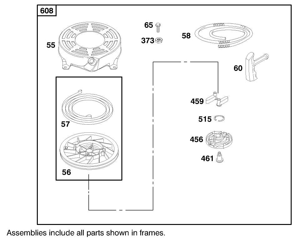 Engine Briggs & Stratton Model 12u802-1740-E1 Diagram and Parts List for 20716 9900001 - 9999999 Toro Lawn Mower