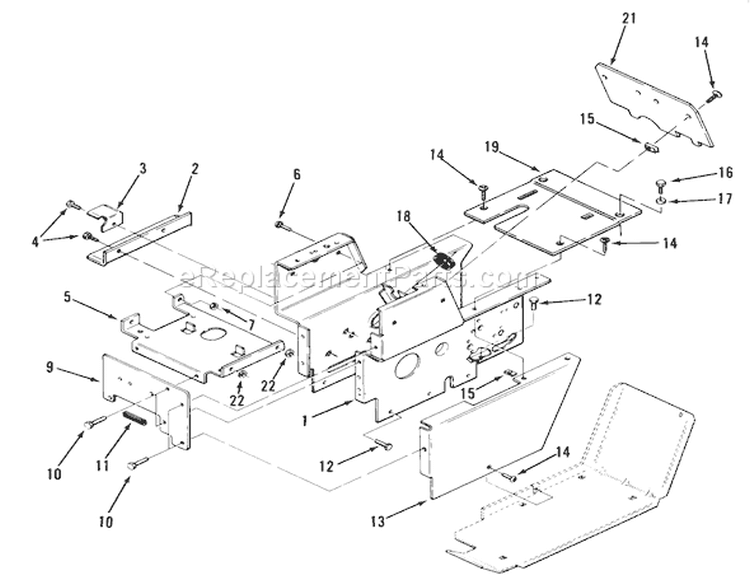 Page P Diagram and Parts List for 01-11B803 1980 Toro Lawn Tractor
