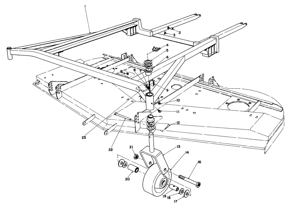 Cuttlng Unit Model No. 30562 (Continued) Diagram and Parts List for 30562 5000001 - 5999999 Toro Lawn Mower