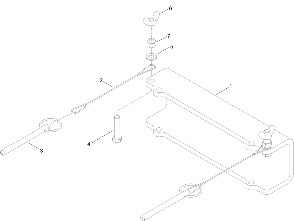Cylinder Lockout Assembly No. Au114336 Diagram and Parts List for 23898 400000000 - 999999999 Toro Lawn Tractor Accessories