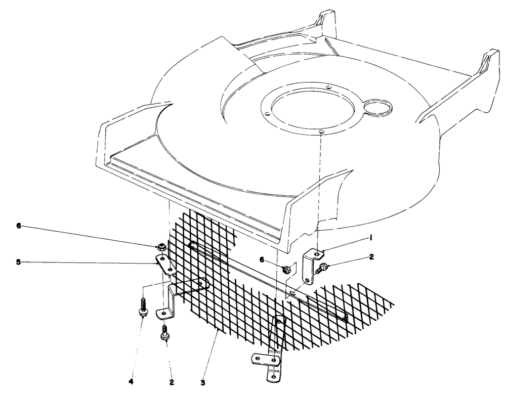Leaf Shredder Kit No. 59105 (Optional) Diagram and Parts List for 20700 0000001 - 0999999 Toro Lawn Mower