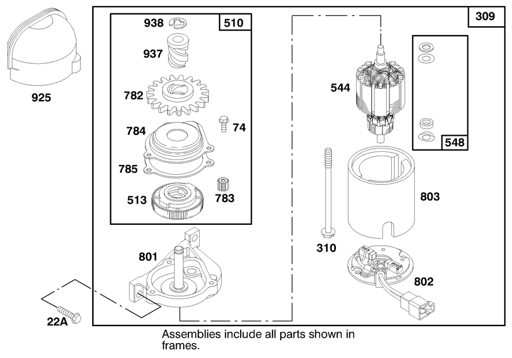 Engine Gts 150 Diagram and Parts List for 20778 7900001 - 7999999 Toro Lawn Mower