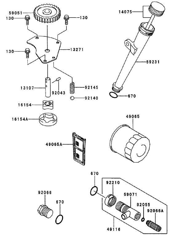Carburetor Assembly Diagram and Parts List for 30261TE (240000001-240999999)(2004) Toro Lawn Mower