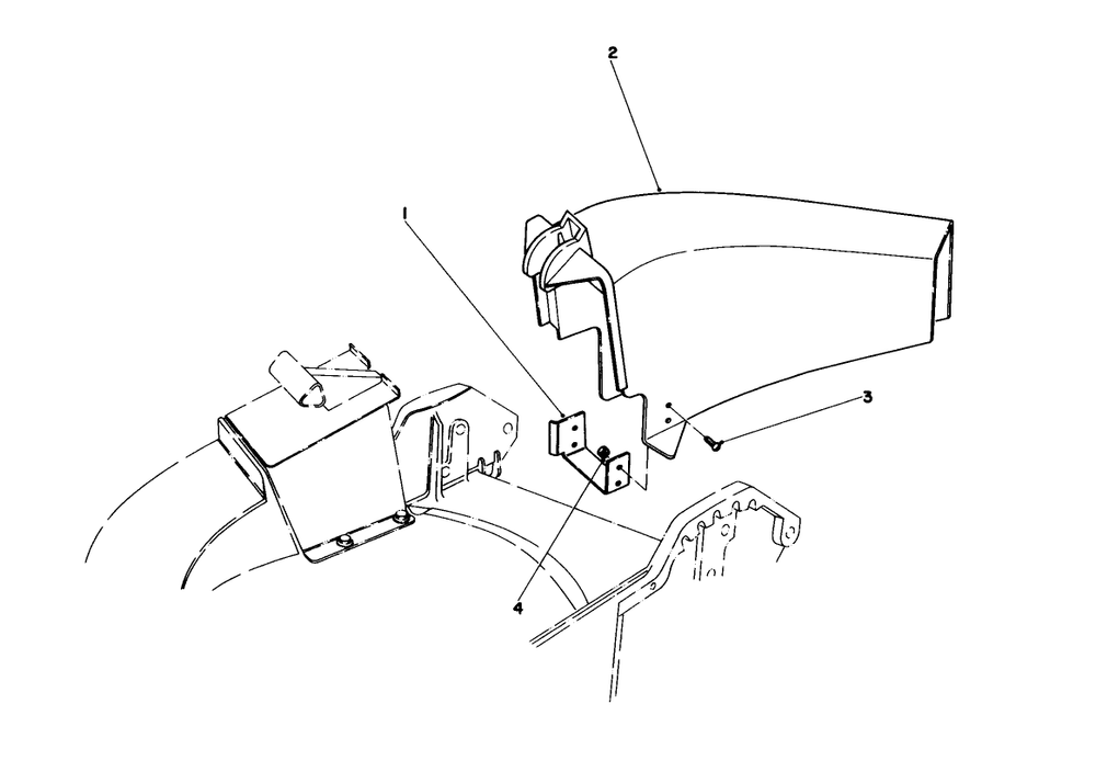 Side Discharge Kit (Optional) 44-2550 Diagram and Parts List for 20762 2000001 - 2999999 Toro Lawn Mower
