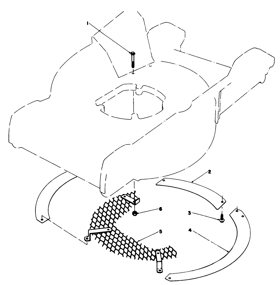 Leaf Shredder Kit No. 59100 (Optional) Diagram and Parts List for 20758 2000001 - 2999999 Toro Lawn Mower