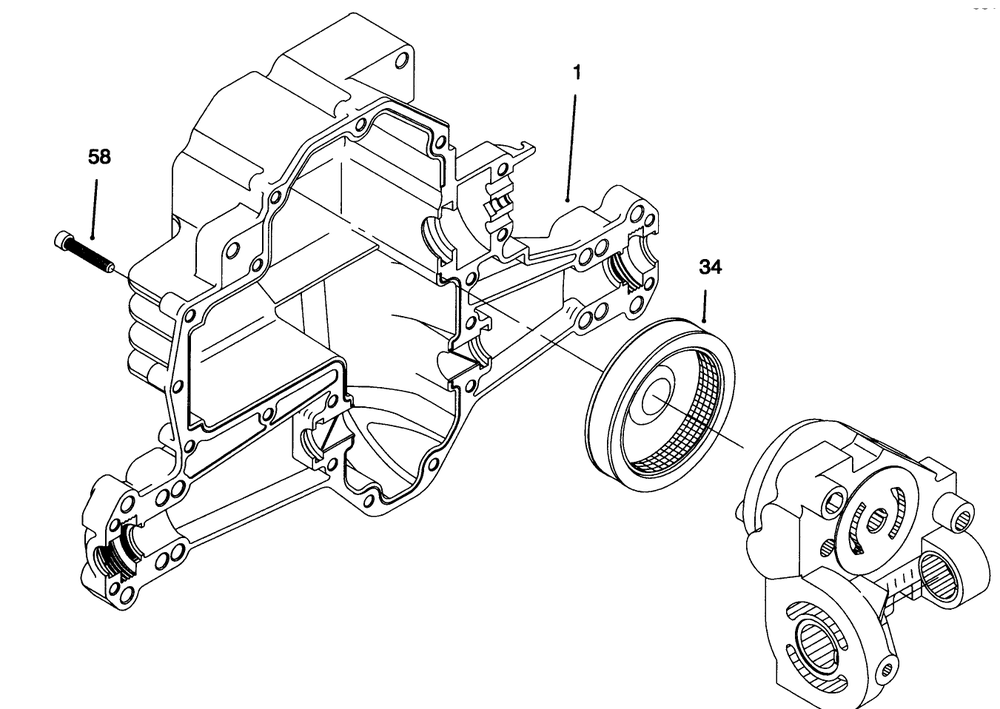 Hydro Transaxle Assembly (Continued) Diagram and Parts List for 71192 5900001 - 5999999 Toro Lawn Tractor