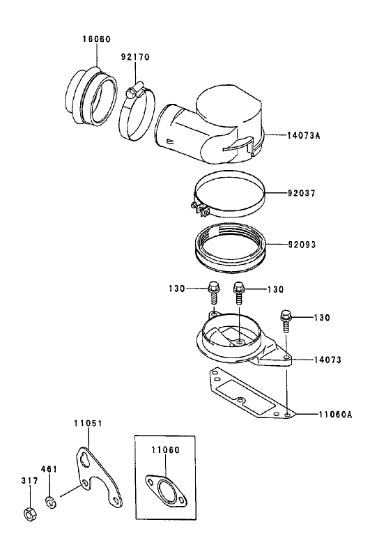 Air-Filter/Muffler Diagram and Parts List for 74214 (220000001-220999999)(2002) Toro Lawn Mower