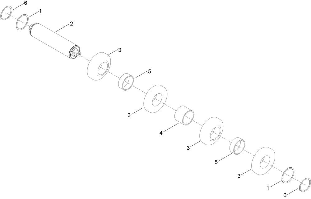 8in Wheel Assembly No. 133-5067 Diagram and Parts List for 25429E  Toro Lawn Tractor Accessories