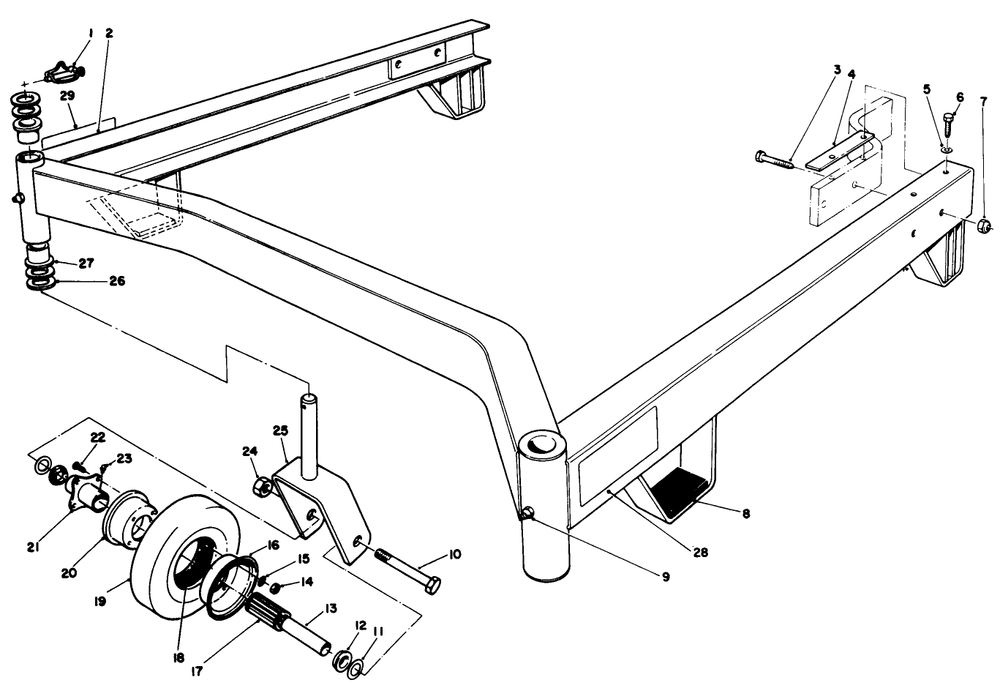 Cutting Unit Model No. 30747 (Continued) Diagram and Parts List for 30747 49000001 - 49999999 Toro Lawn Mower