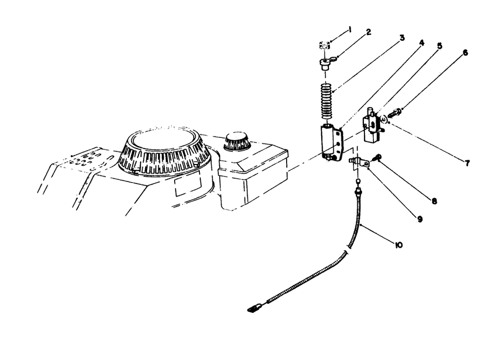 Brake Assembly Diagram and Parts List for 16212 4000001 - 4999999 Toro Lawn Mower
