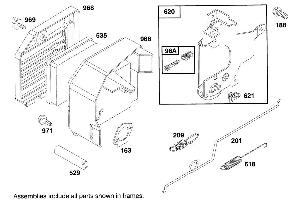 Engine Gts 150 Diagram and Parts List for 20764BC 49000001 - 49999999 Toro Lawn Mower