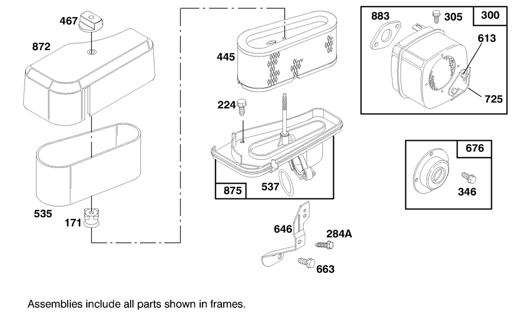 Engine Briggs & Stratton Model 28m707-0127-01 Diagram and Parts List for 70183 7900001 - 7999999 Toro Lawn Tractor