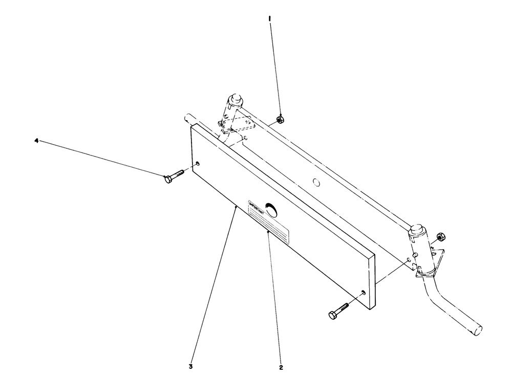 Counterweight Assembly Furnished With Model-S No. 59046 & 59052 Diagram and Parts List for 56125 6000001 - 6999999 Toro Lawn Tractor