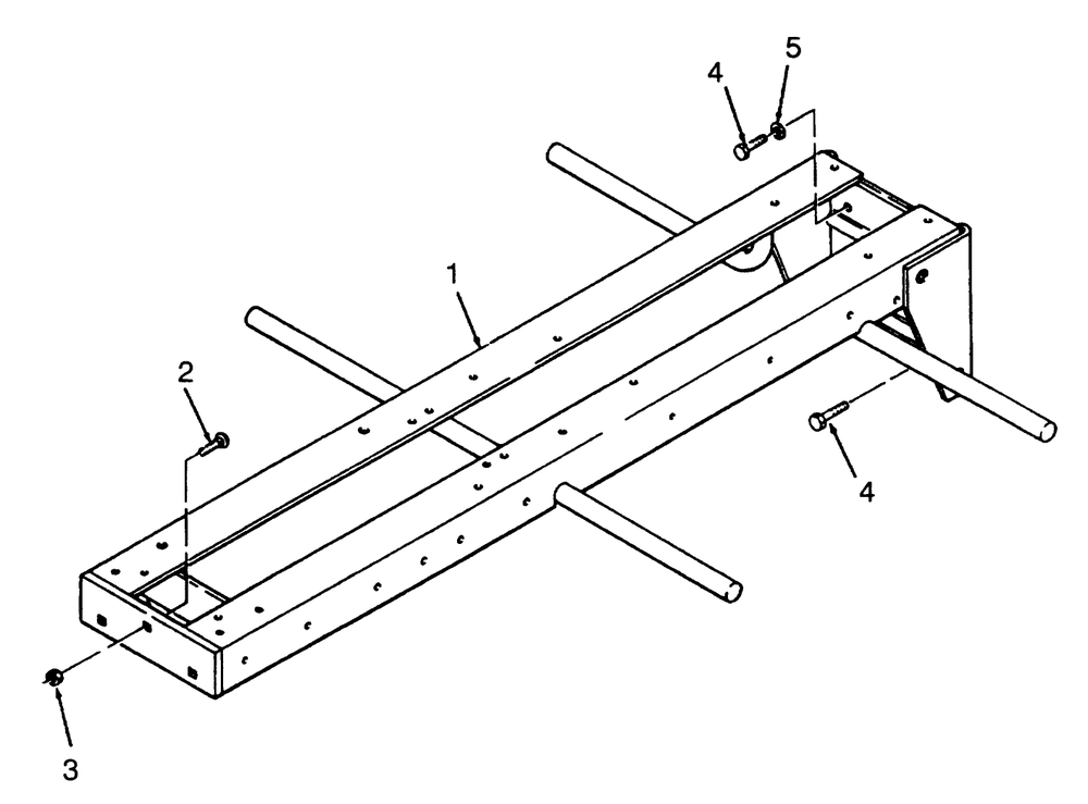 Frame Diagram and Parts List for 73400 3900001 - 3999999 Toro Lawn Tractor