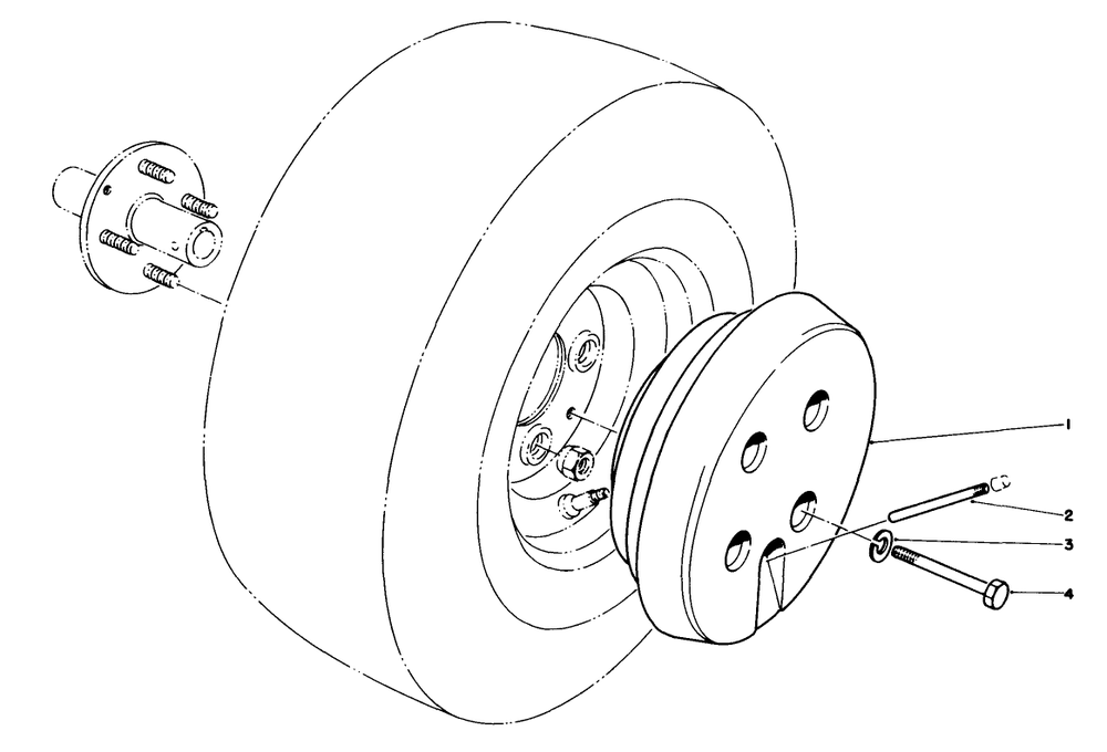 Wheel Weight Kit Model No. 56-6620 (Optional)(For 44" Snow Thrower Model No. 30761) Diagram and Parts List for 30718 1000001 - 1999999 Toro Lawn Tractor