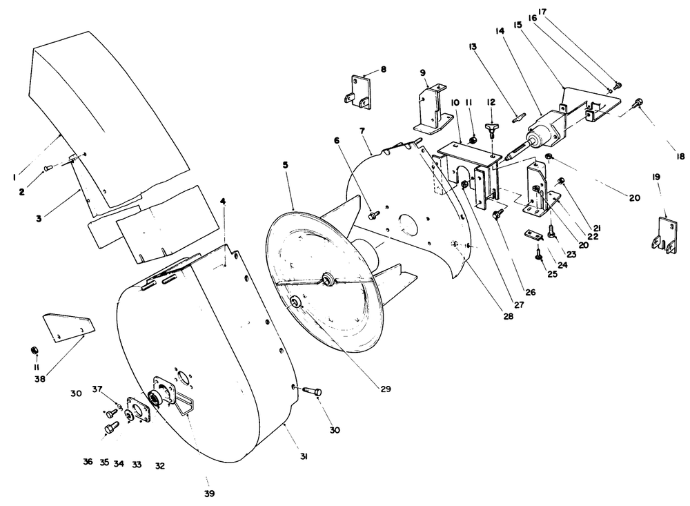 Grass Collection System Model No. 30576 (Optional) Diagram and Parts List for 30718 2000001 - 2999999 Toro Lawn Tractor
