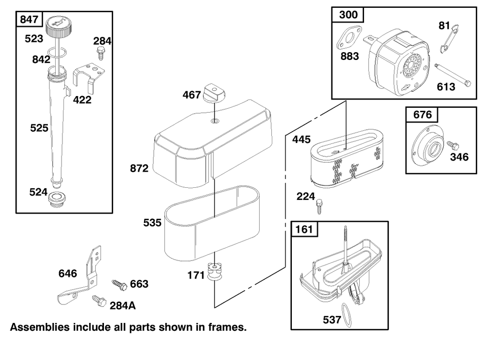 Engine Briggs & Stratton Model 195707-0421-E1 Diagram and Parts List for 70122 9900001 - 9999999 Toro Lawn Tractor