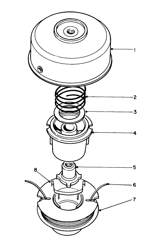 Tap And Trim Head 46-2800 (Optional) Diagram and Parts List for 51616 3000001 - 3999999 Toro Trimmer