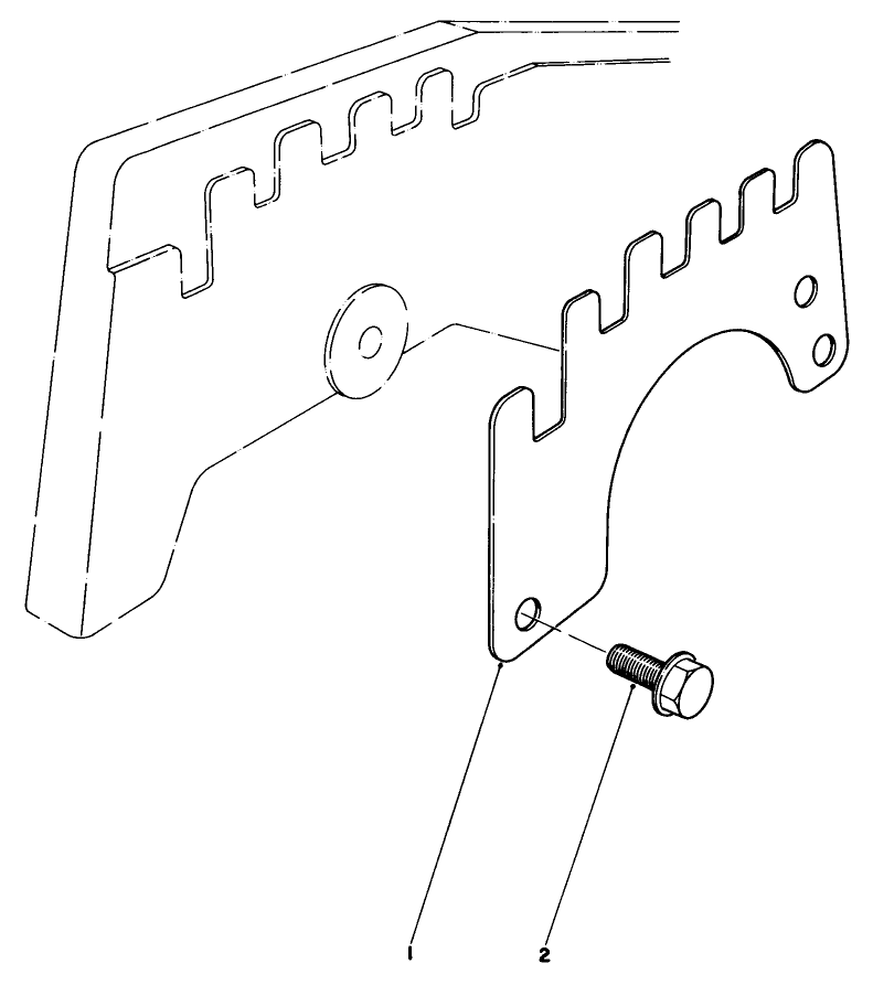 Wear Plate Kit No. 44-5530 (Optional) Diagram and Parts List for 20752 2000001 - 2999999 Toro Lawn Mower