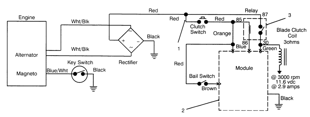 Electric Schematic Diagram and Parts List for 30166 590001 - 599999 Toro Lawn Tractor Accessories
