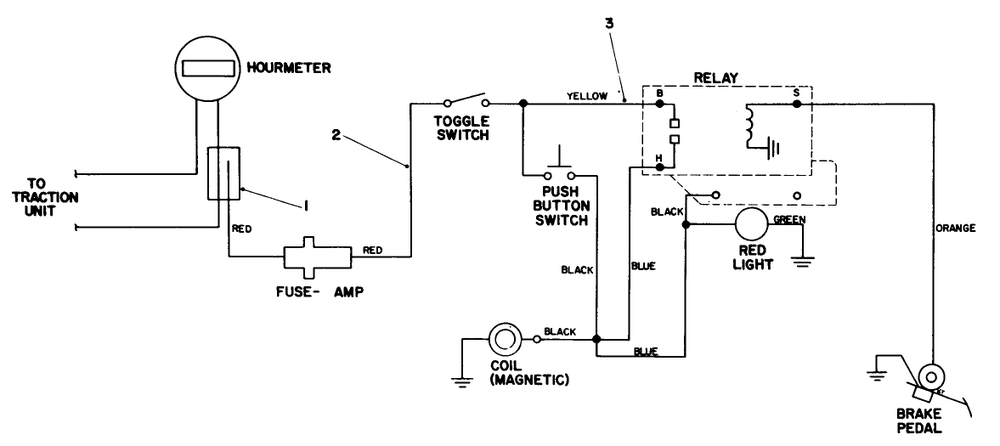 Electrical Schematic Diagram and Parts List for 30783 60000001 - 69999999 Toro Lawn Tractor