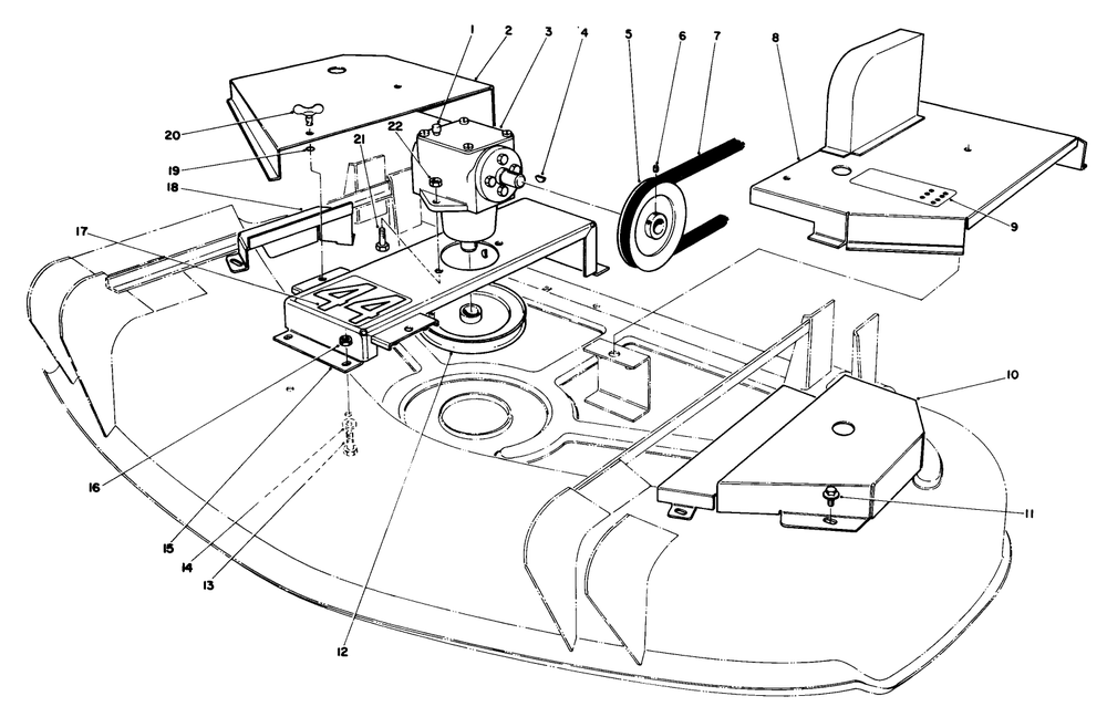 Cutting Unit Model No. 30544 (Continued) Diagram and Parts List for 30754 60402 - 69999 Toro Lawn Tractor