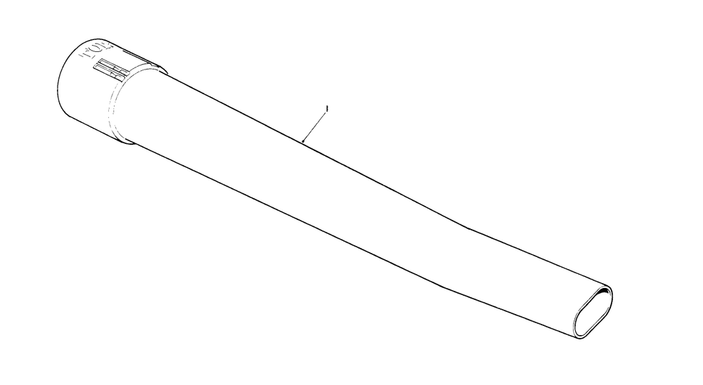 Blower Tube Diagram and Parts List for 51790 1000001 - 1999999 Toro Leaf Blower / Vacuum
