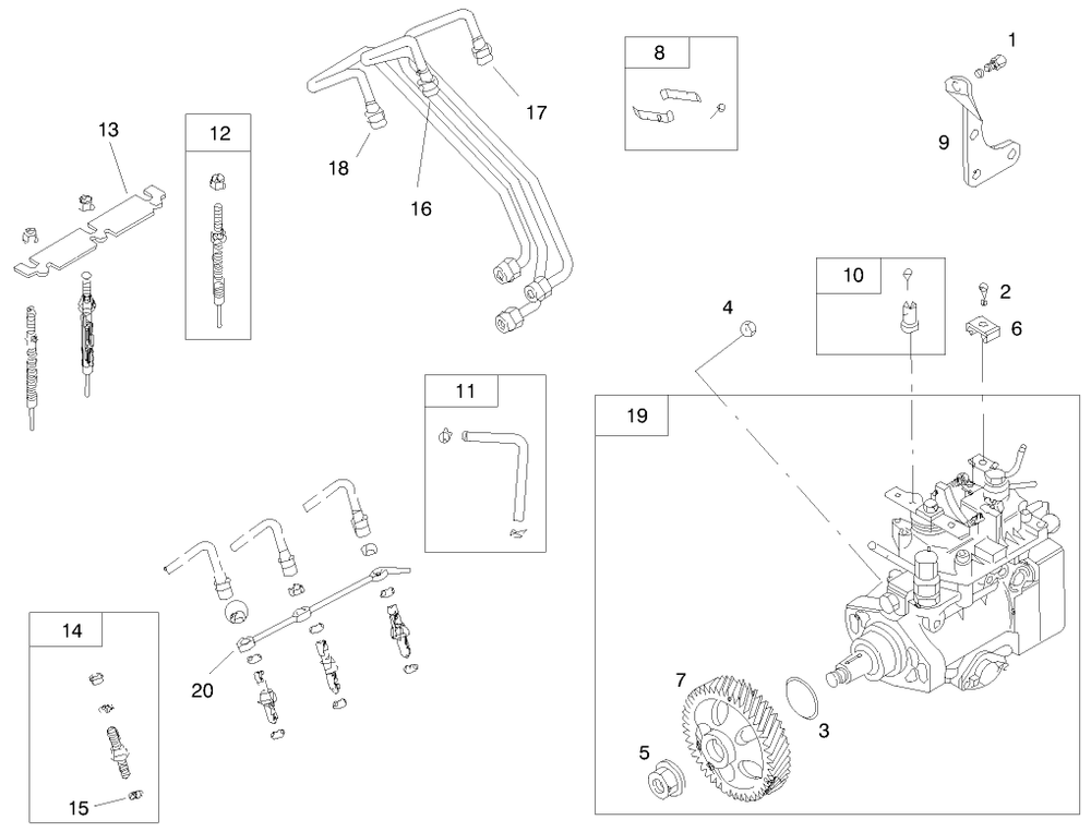 Engine Assembly (Serial No. 99000001-9900130)(Model 73590) Diagram and Parts List for 73590 9900001 - 9999999 Toro Lawn Tractor