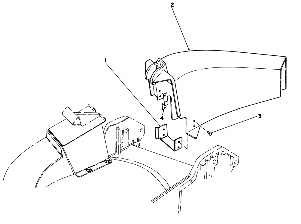 Side Discharge Kit No. 59107 (Optional) Diagram and Parts List for 20212 1000001 - 1999999 Toro Lawn Mower