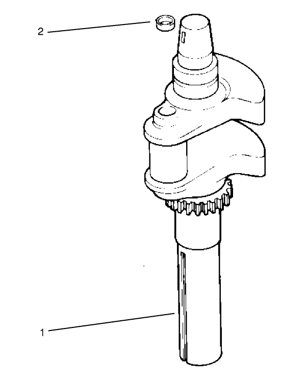 Crankshaft Diagram and Parts List for 72104 7900001 - 7999999 Toro Lawn Tractor