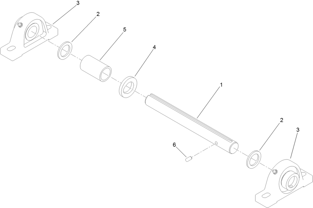 Idler Assembly No. St21300 Diagram and Parts List for 60212 404320000 - 999999999 Toro Cement Mixer