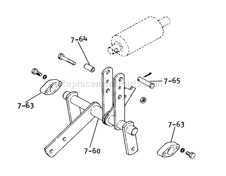 Page O Diagram and Parts List for 1-0612 1975 Toro Lawn Tractor