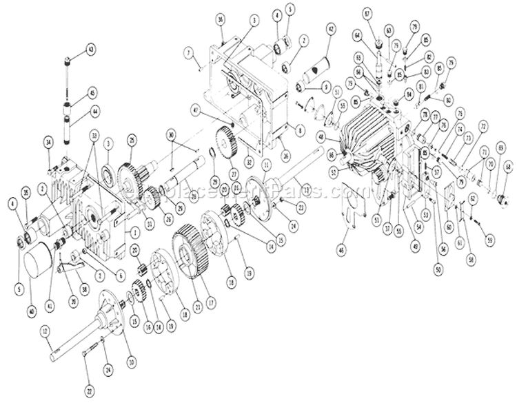 Page A Diagram and Parts List for 1-7041 1969 Toro Lawn Tractor