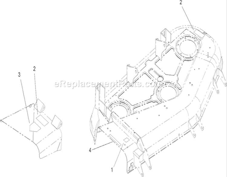 Decals And Miscellaneous Diagram and Parts List for 107-3699  Toro Lawn Tractor