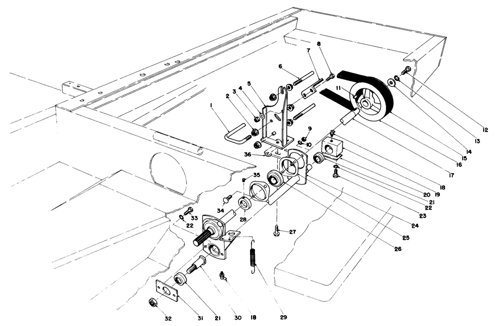 Steering Controls Diagram and Parts List for 74182 (891200-891564)(1998) Toro Lawn Tractor