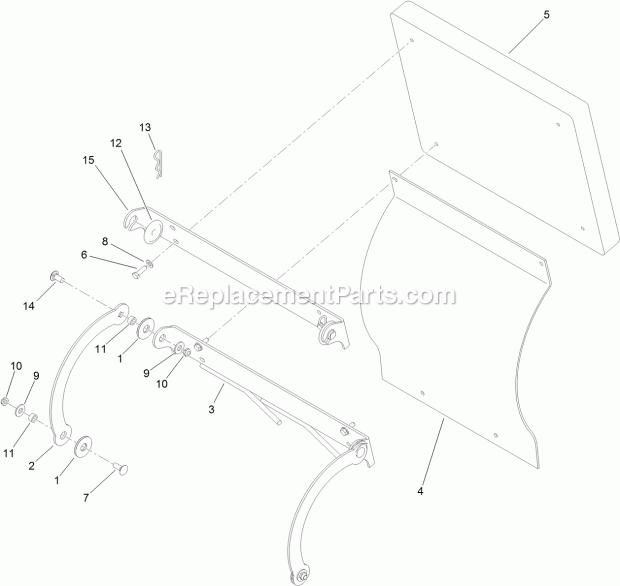 Cushion Assembly No. 130-1768 Diagram and Parts List for 74588 314000001-314999999 Toro Lawn Mower