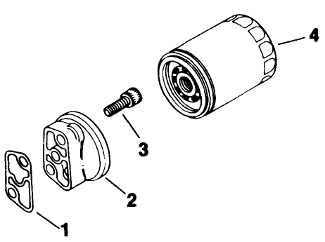 Oil Filter-Engine Kohler Model No. M18qs-24657 (Continued) Diagram and Parts List for 30718 2000001 - 2999999 Toro Lawn Tractor