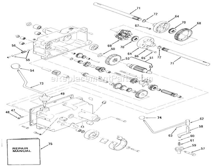 Seat Diagram and Parts List for 11-10K802 1984 Toro Lawn Tractor