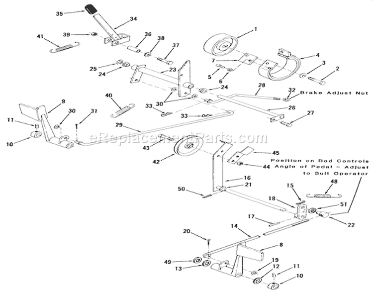 Electrical System C-175 Twin Cylinder Model Diagram and Parts List for 11-10K801 1983 Toro Lawn Tractor
