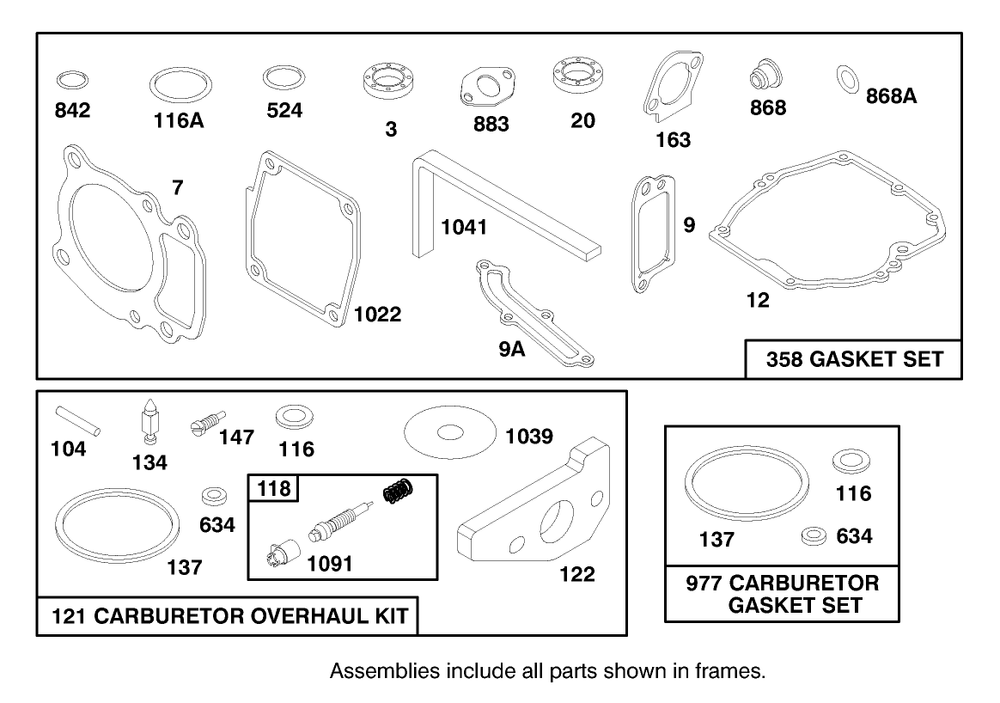 Engine Gts-150 Diagram and Parts List for 26636 7900001 - 7999999 Toro Lawn Mower